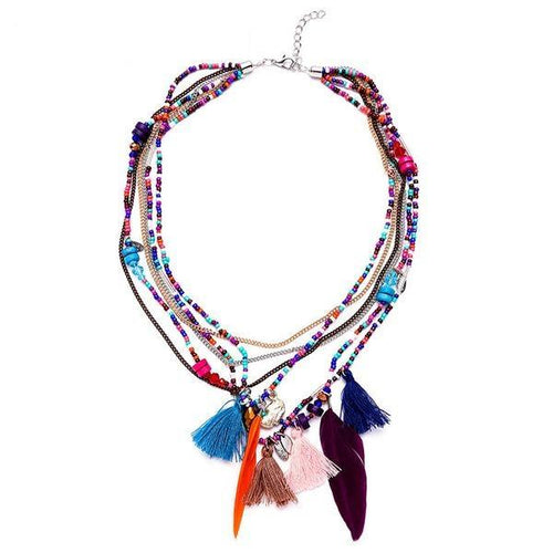 Cabo Tassel Necklace