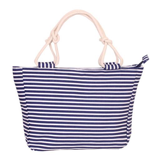 Large Folding Canvas Beach Bag