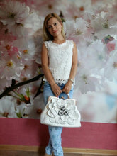 Load image into Gallery viewer, Monroe Flower Handbag