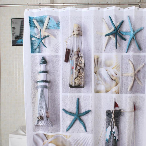 Star Fish Shower Curtain