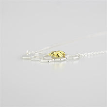 Load image into Gallery viewer, Honeycomb Bee Necklace