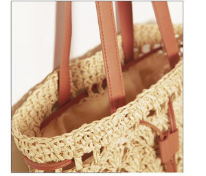 Straw Hobo Bag