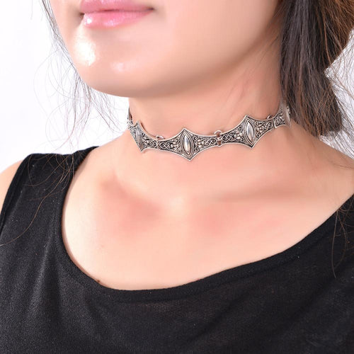 Mia Silver Choker