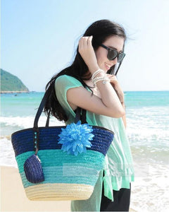 Straw Flower Bag