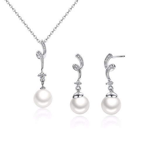 Spiral Pearl Set