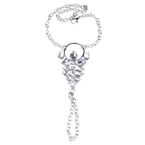 Crystal Barefoot Sandal