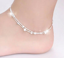 Load image into Gallery viewer, Swimming Silver Anklets