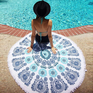 Round Beach Blanket