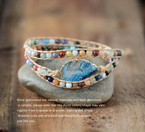 Sea Stone Cove Wrap Bracelet