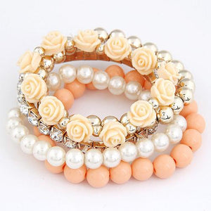 Layered Rose Bracelets