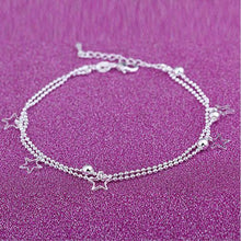 Load image into Gallery viewer, Swimming Silver Anklets