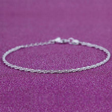 Load image into Gallery viewer, Swimming Silver Anklets