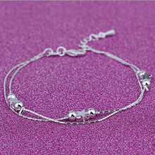 Load image into Gallery viewer, Swimming Silver Anklets