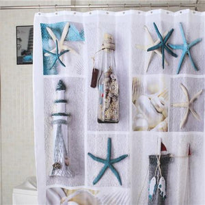 Star Fish Shower Curtain