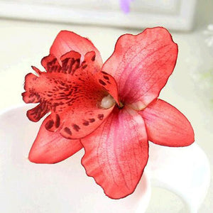 Orchid Flower Hair Clip