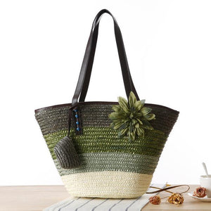 Straw Flower Bag