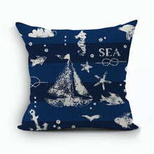 Load image into Gallery viewer, Sea Side Throw Pillow Covers