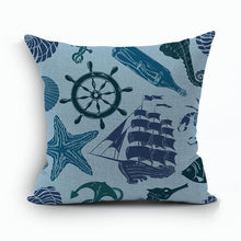 Load image into Gallery viewer, Sea Side Throw Pillow Covers