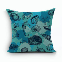 Load image into Gallery viewer, Sea Side Throw Pillow Covers