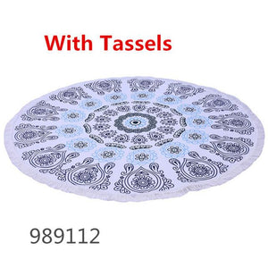 Round Beach Blanket