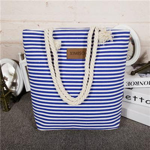 Seaside Canvas Tote