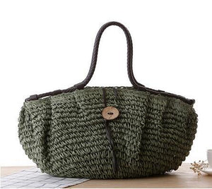 Pillow Style Woven Bag