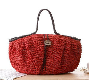 Pillow Style Woven Bag