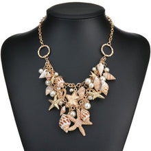 Load image into Gallery viewer, Starfish Statement Necklace