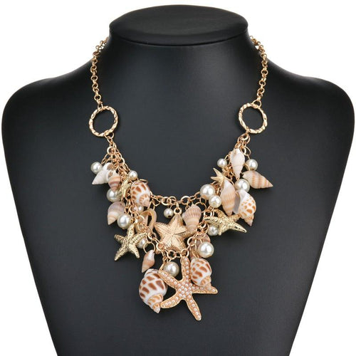 Starfish Statement Necklace