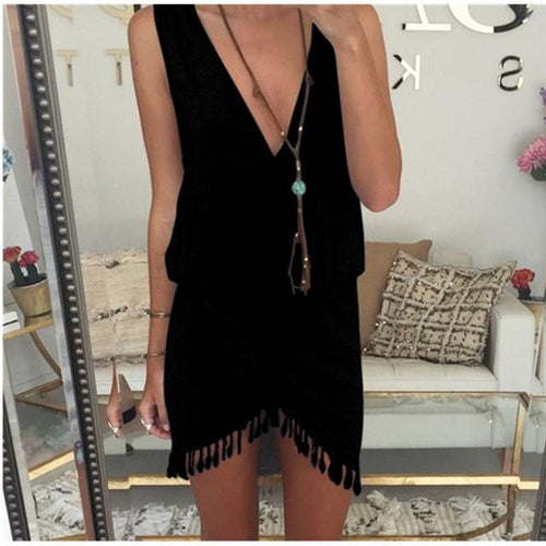 Tassel Beach Cover Up