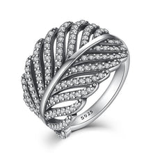 Load image into Gallery viewer, Sterling Silver Palm Leaf Ring