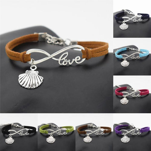 Scallop Shell Love Bracelet