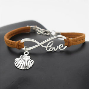 Scallop Shell Love Bracelet