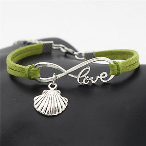 Scallop Shell Love Bracelet