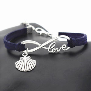 Scallop Shell Love Bracelet