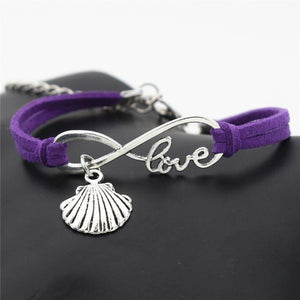 Scallop Shell Love Bracelet