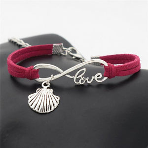 Scallop Shell Love Bracelet