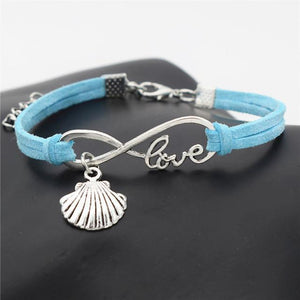 Scallop Shell Love Bracelet