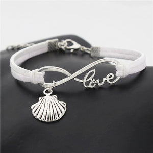 Scallop Shell Love Bracelet