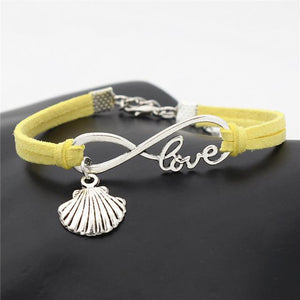 Scallop Shell Love Bracelet