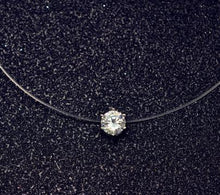 Load image into Gallery viewer, Floating Rhinestone Choker