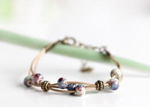 Ceramic Bead Bracelet