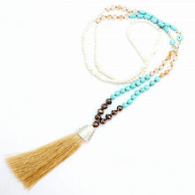 Load image into Gallery viewer, Fiji Tassel Necklace