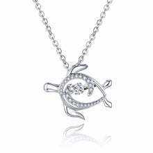 Load image into Gallery viewer, Swimming Turtle Necklace