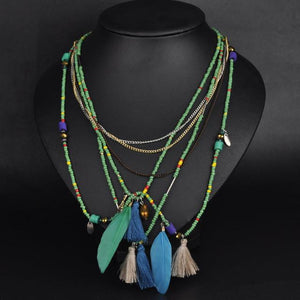 Cabo Tassel Necklace