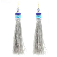 Load image into Gallery viewer, Fijian Tassel Earrings