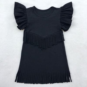 Girls' Tassel Dress