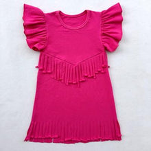 Load image into Gallery viewer, Girls&#39; Tassel Dress