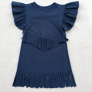 Girls' Tassel Dress