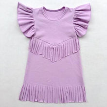 Load image into Gallery viewer, Girls&#39; Tassel Dress